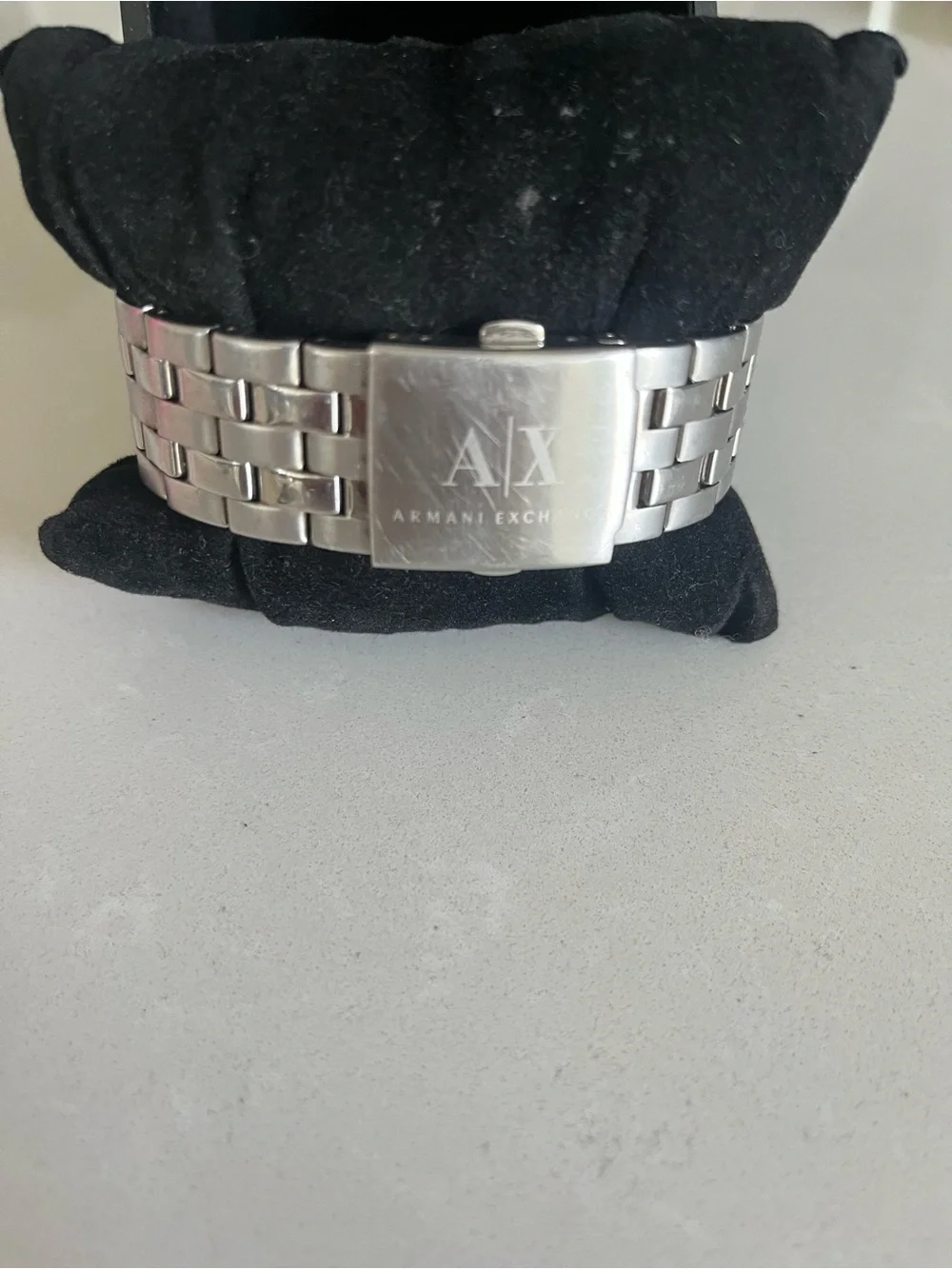 A/X Armani Exchange Silver Dial Stainless Steel Bracelet Watch